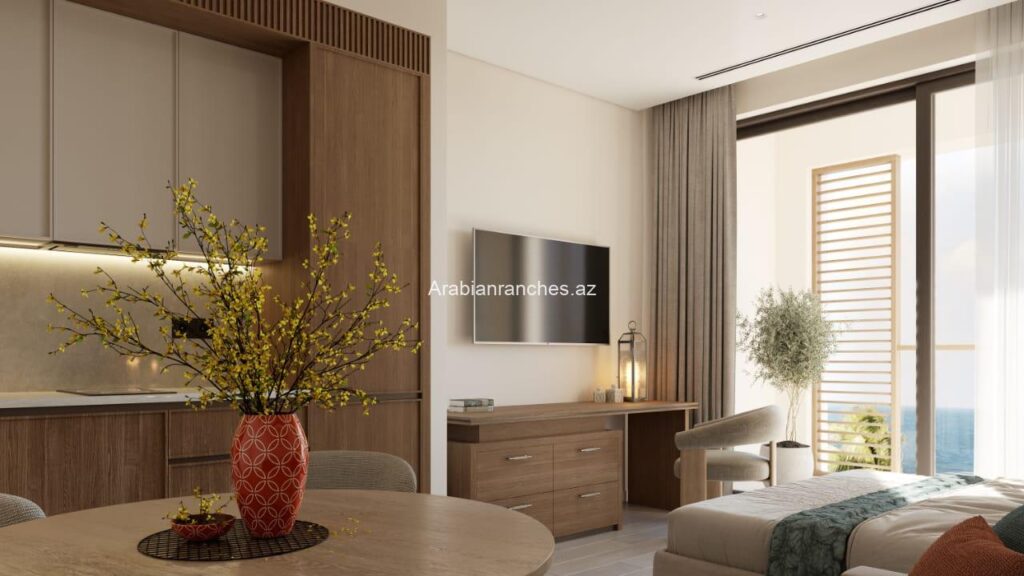Купить 1-комнатную квартиру в жилом комплексе Arabian Ranches Sea Breeze Baku